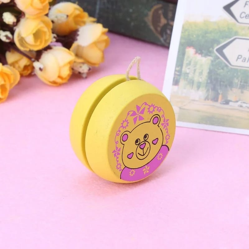Yoyo En Madera Montessori Pack X6