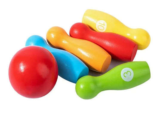 Juegos De Bolos En Madera Montessori