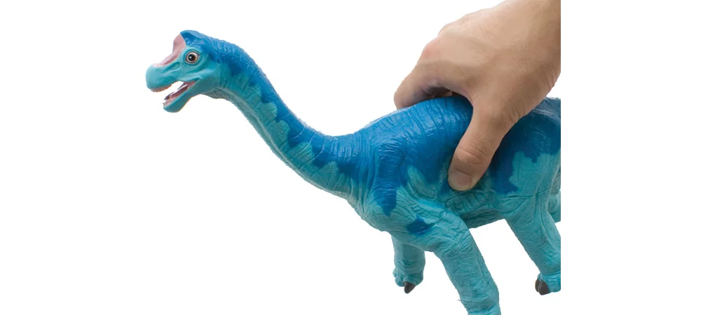 Muñeco Dinosaurio De Goma Brachiosaurus 25cm