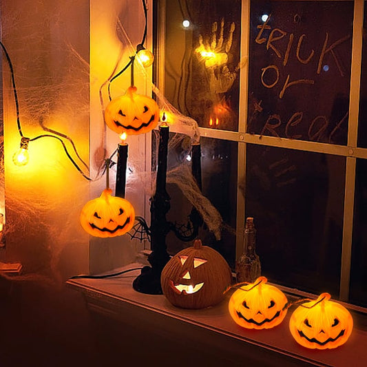 Lampara Colgante Calabaza 6cm Decoracion Halloween