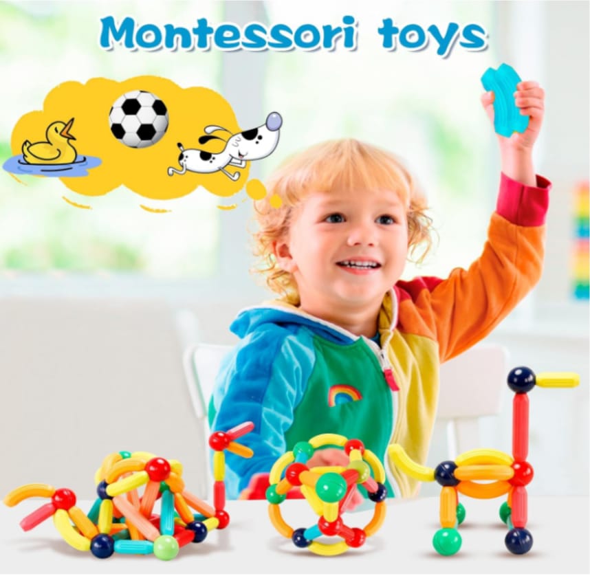 Juego Magnético 26pcs Coloridas Construcción Formas