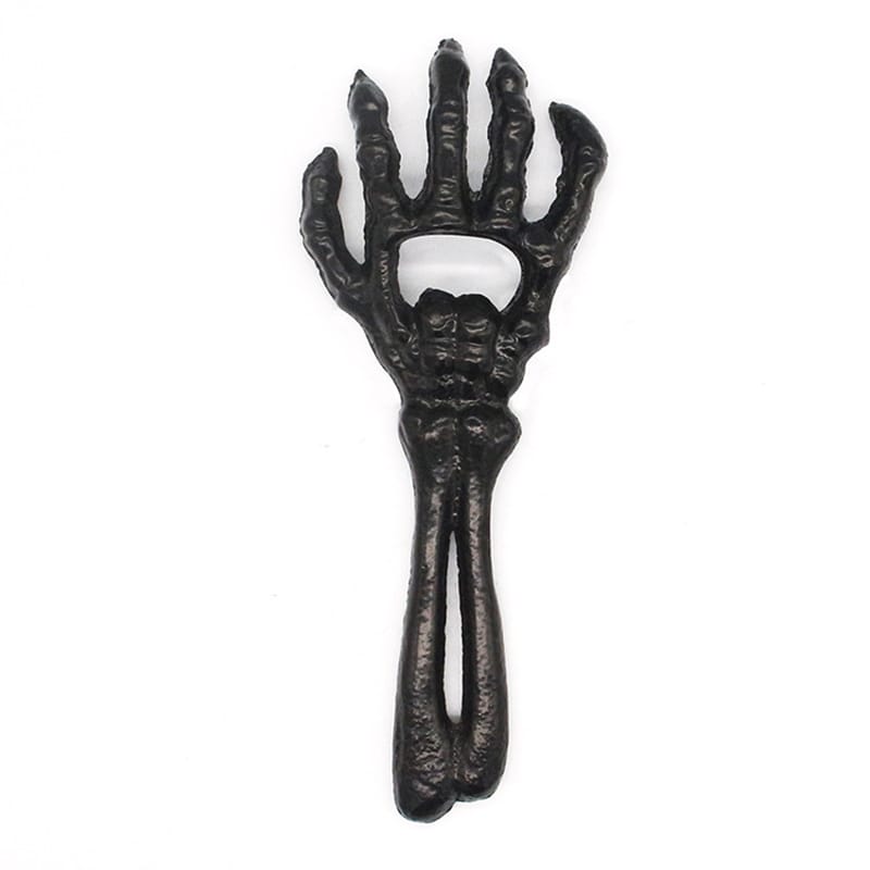 Destapador De Botella Halloween Esqueleto Mano