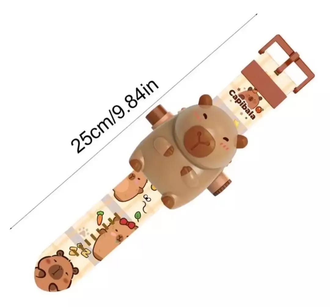 Reloj Proyector Capibara 24 Imágenes