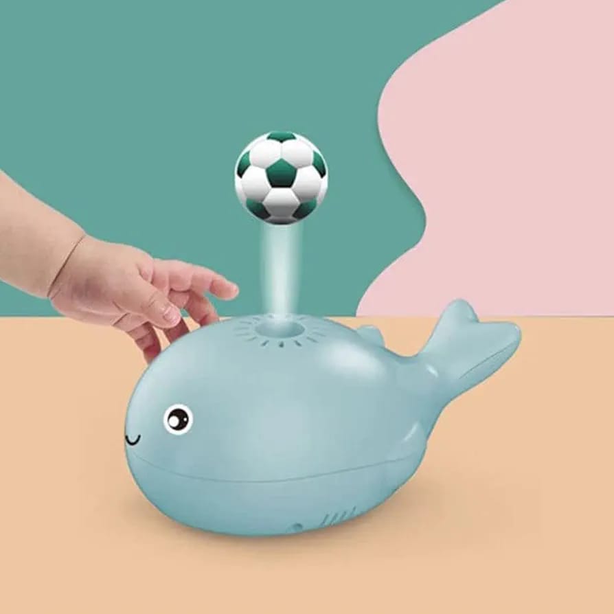 Juego Ballena Con Pelota Que Flota 11x7cm