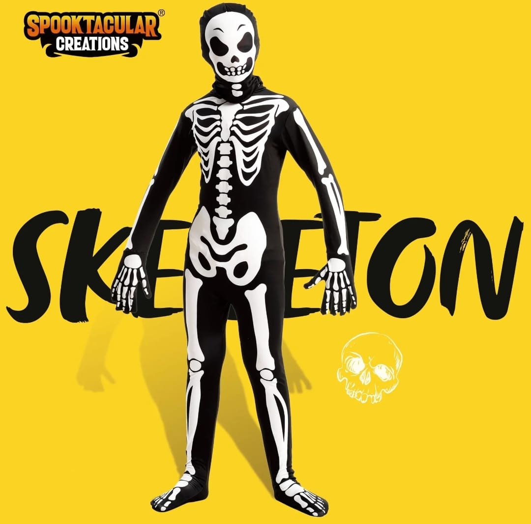 Disfraz Infantil De Esqueleto Halloween