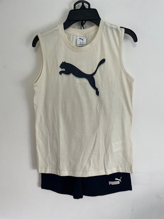 Conjunto Remera Musculosa y Short Puma Talle 8