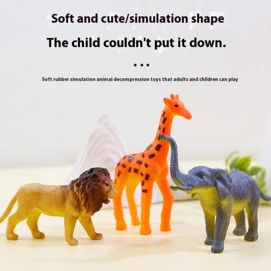 Animales De La Selva Crece En El Agua En Blister