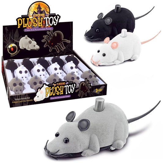 Juguete Raton De Terciopelo Con Movimiento