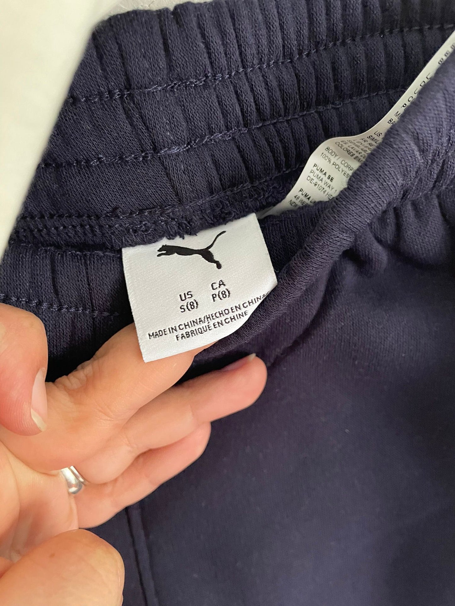 Conjunto Remera Musculosa y Short Puma Talle 8