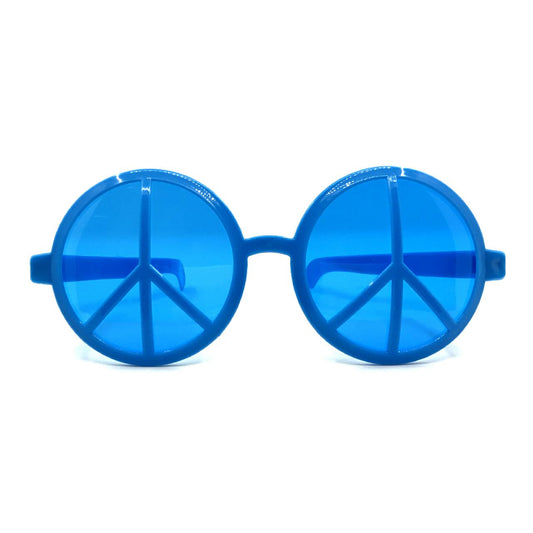 Lentes Gigantes Símbolo De La Paz 25cm Pack X6