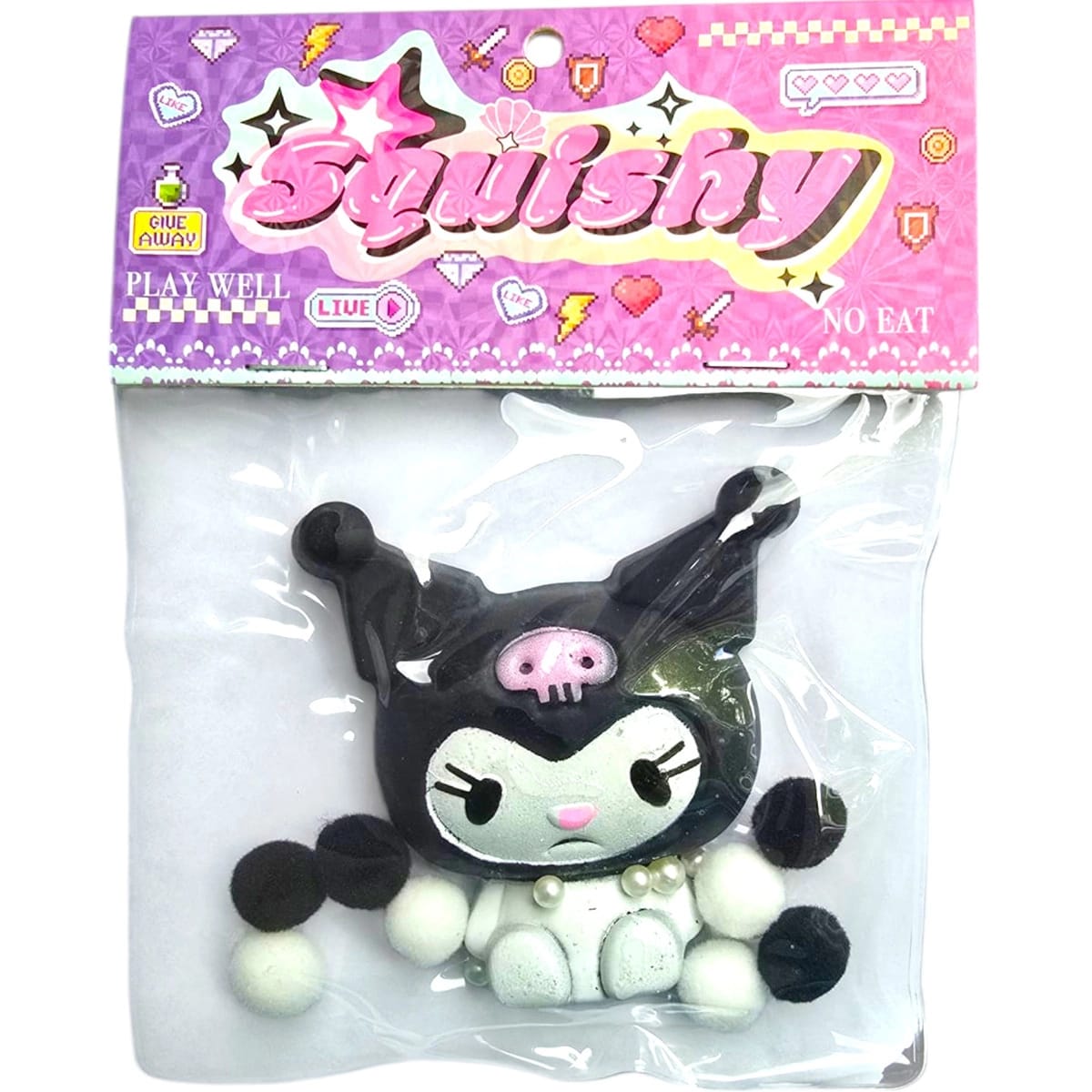 Squishy Kuromi Pinch Family Amansaloco Antiestres