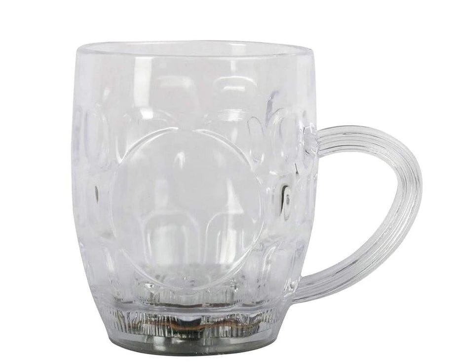 Jarra De Cerveza Con Luz Led Cotillon Fiestas 300ml