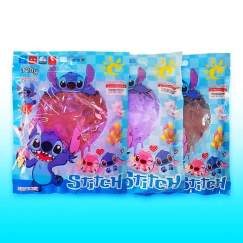 Slime Stitch En Bolsa 120gr Varios Colores