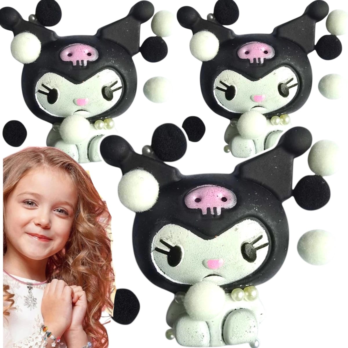Squishy Kuromi Pinch Family Amansaloco Antiestres
