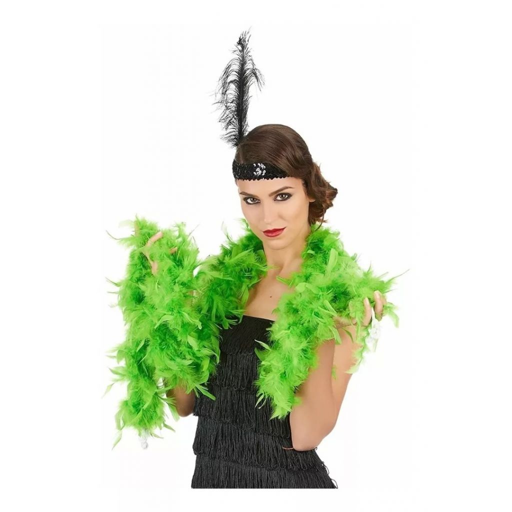 Boa De Plumas Colores 1.8mts Cotillon Disfraz