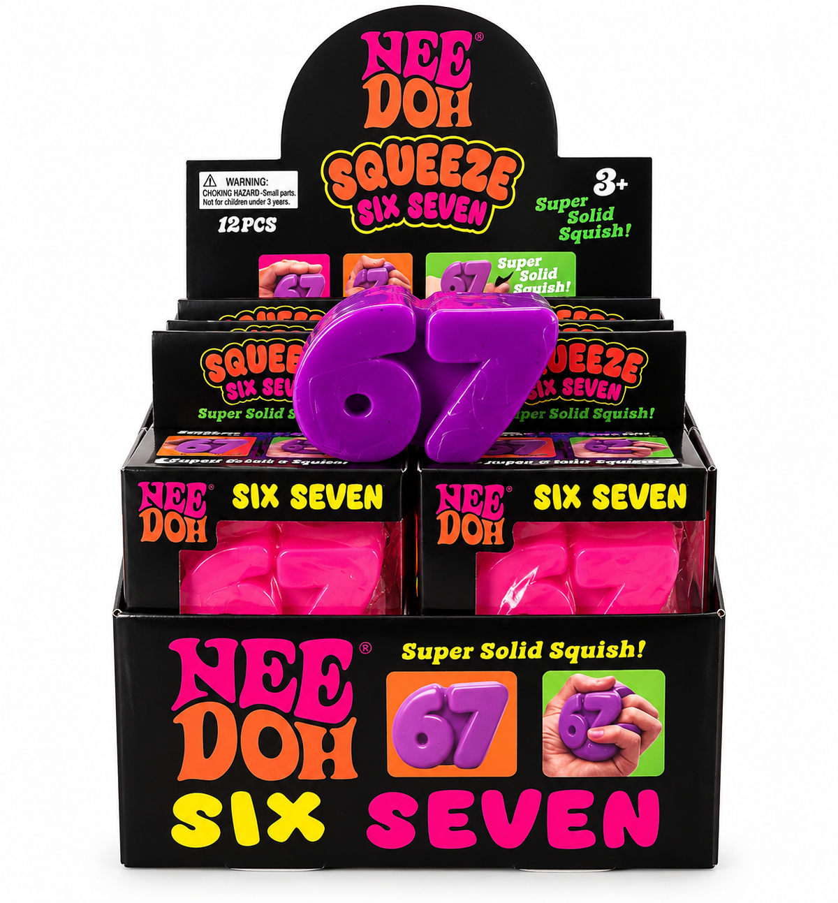 Juguete Antiestrés Six Seven 67 7cm