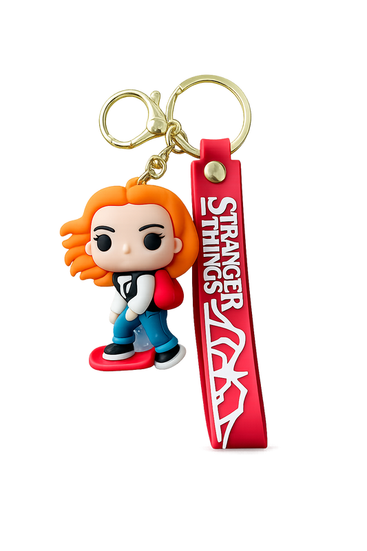 Llavero Stranger Things Con Correa Y Gancho