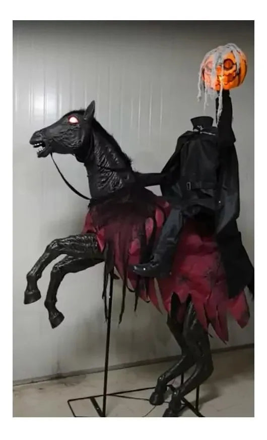 Estructura Jinete Sin Cabeza 2.10m Deco Halloween