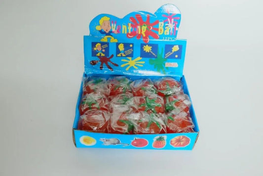 Squishy Pegote Tomate Caja 12 Unidades Antiestres