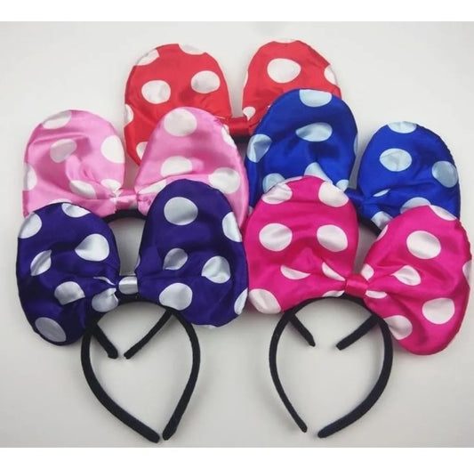 Tiara Vincha De Minnie Con Luz Cosplay Disfraz