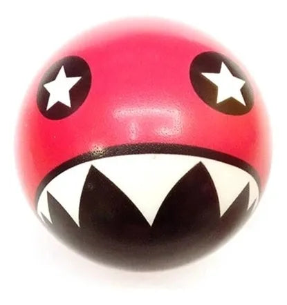 Pelota Goma Antiestres Monstruos Pack X12 6 Cm