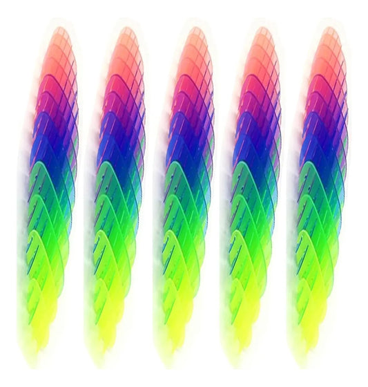 Gusano Amansaloco Antiestres color Arcoiris