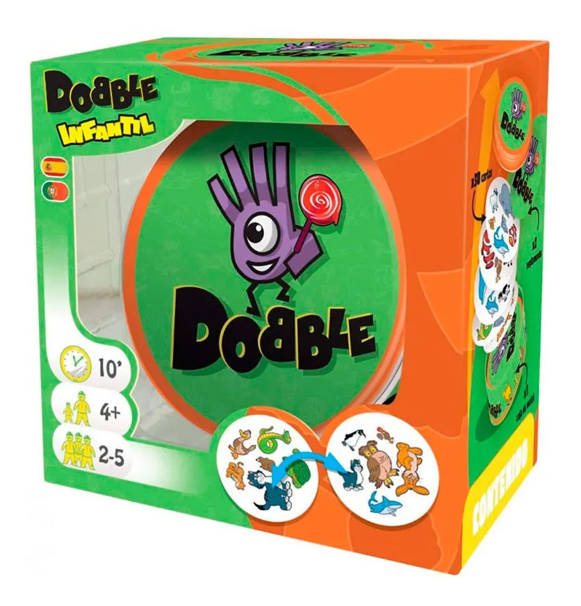 Juego De Mesa Dobble Kids Original en Inglés