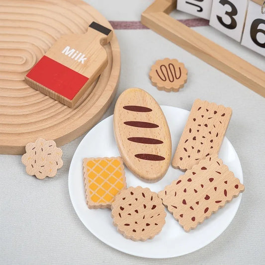 Set Juego De Galletas Cookies En Madera Montessori