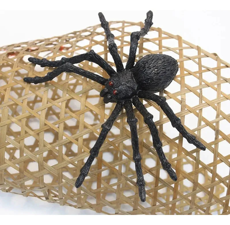 Pack Set 2 Arañas Grandes Halloween 13x10 Cm Deco