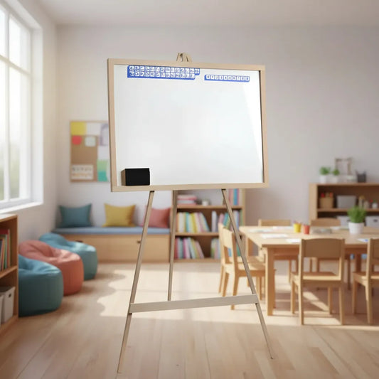 Pizarra De Pie Blanca P/marcador Chica 40x33x78