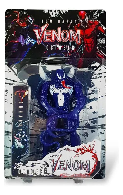 Figura De Acción Venom Articulado Con Luz 17 Cm