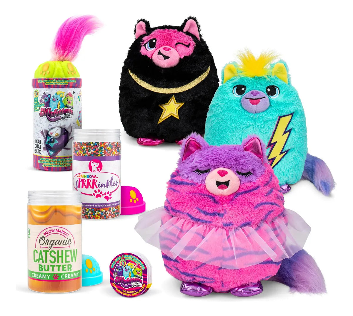 Misfittens Gatos Sorpresa De Peluche Coleccionable