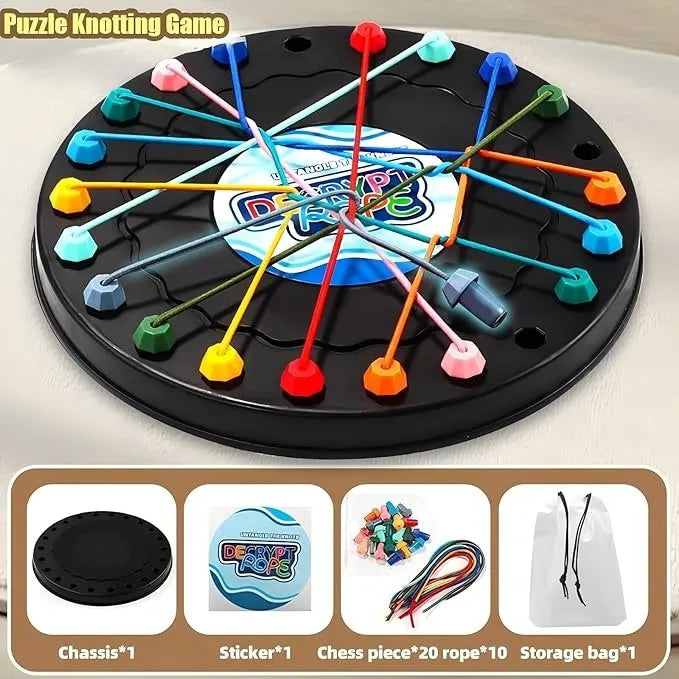 Juego Rompecabezas Brainy Knots Desenredar Cuerdas