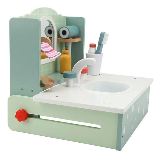 Juguete Pileta Infantil Madera Lavabo Montessori
