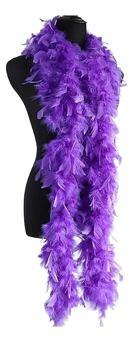 Boa De Plumas Colores 1.8mts Cotillon Disfraz