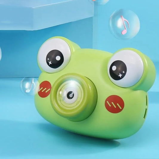 Burbujero Automático Rana Con Música Y Flash