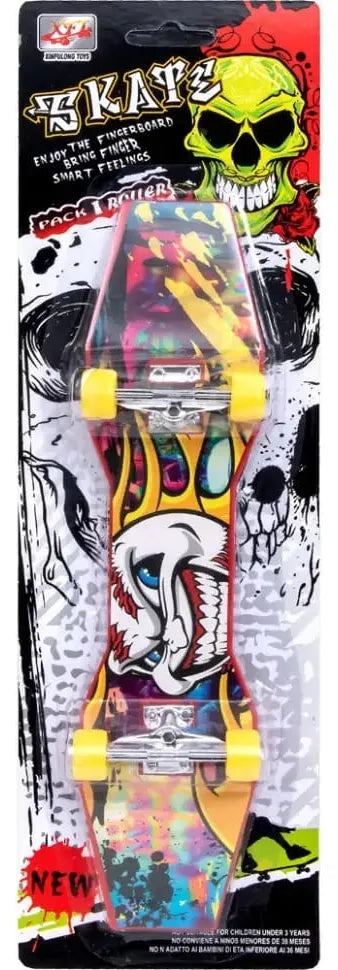 Juguete Patineta De Dedo Mano Grande 25cm