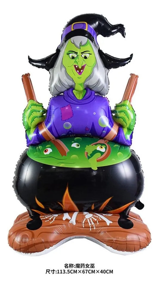 Globos Decoracion Halloween Grandes 1mt 3 Modelos