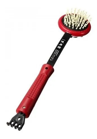 Masajeador Rascador Corporal Doble Cabezal Manual