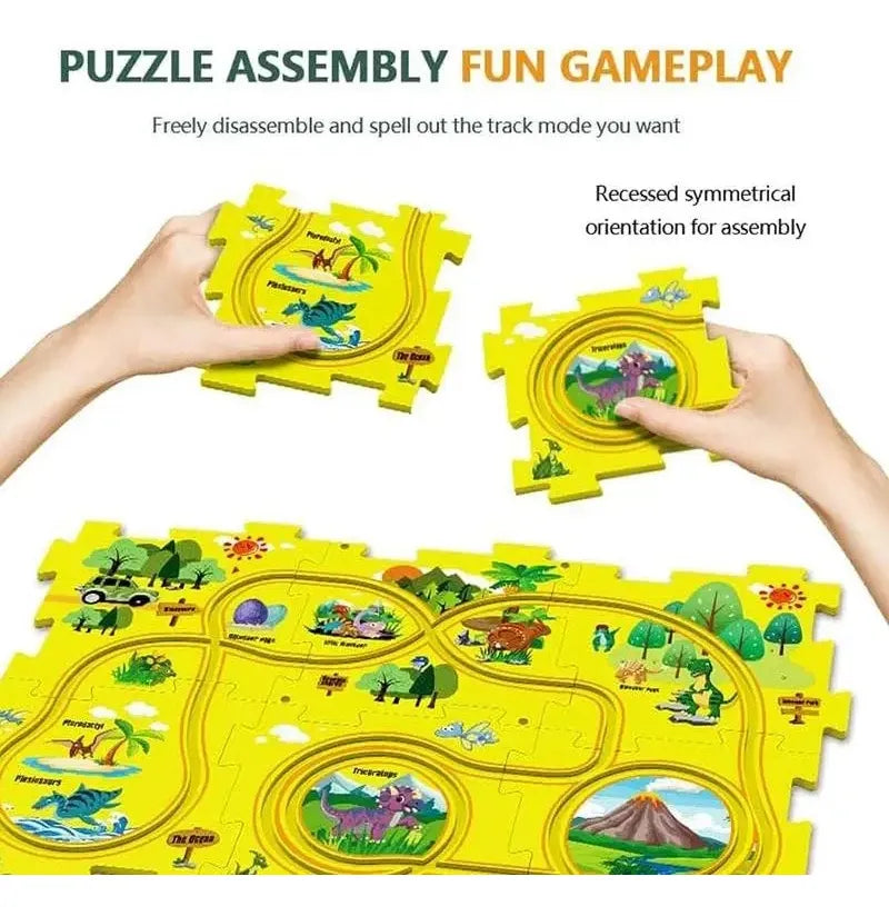Puzzles Rompecabezas 15 Pcs Con Movimiento A Pila