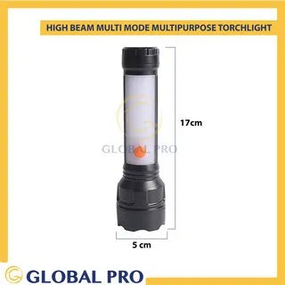 Linterna Led Con Luz De Emergencia Camping 17cm