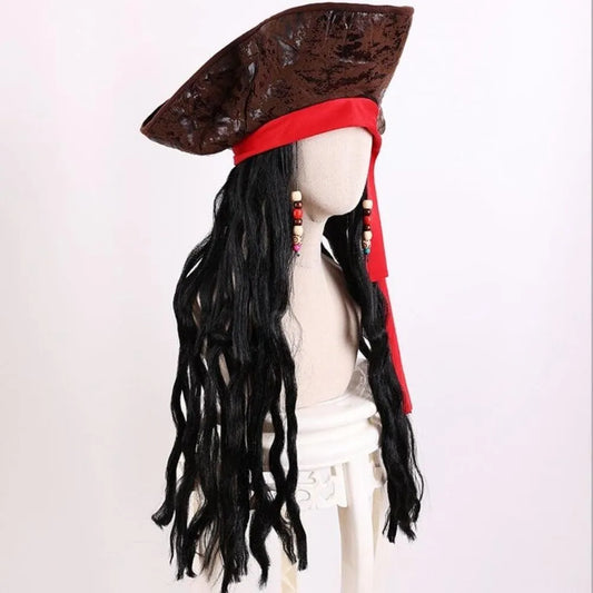 Gorro Para Disfraz Pirata Jack Sparrow