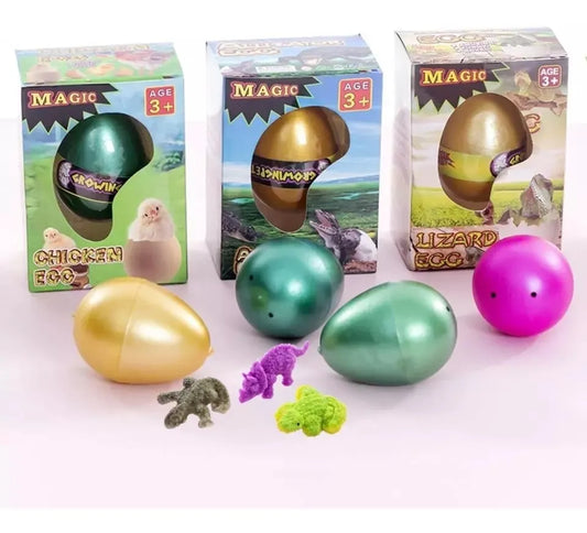Huevo Magico Eclosión Dinosaurio Lagartija Pájaros
