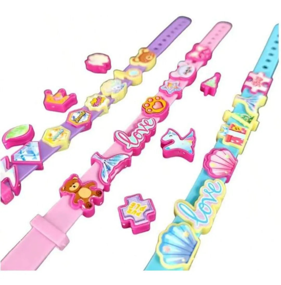 Set Para Armar Pulseras Infantil Silicona