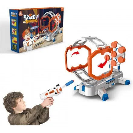 Pistola De Dardos Dart League Con Blanco Móvil