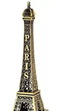 Torre Eiffel 13 Cm Centro De Mesa souvenir en metal
