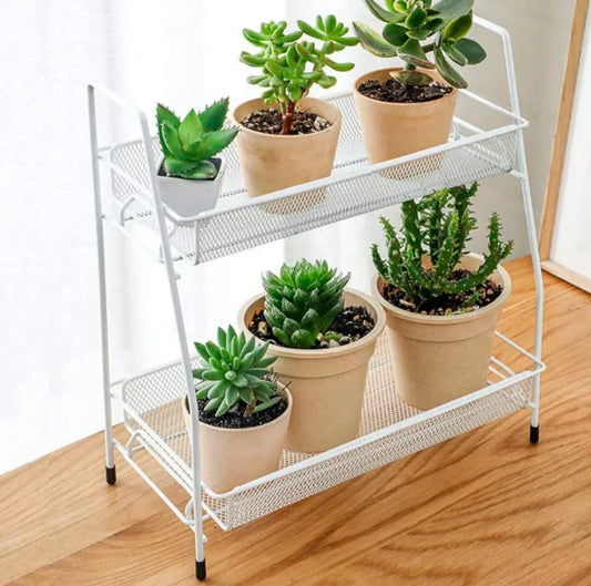 Organizador Estantería 2 Niveles Metal Cocina Baño