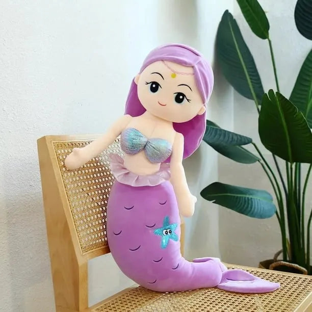 Sirena De Peluche Grande 1mt De Alto