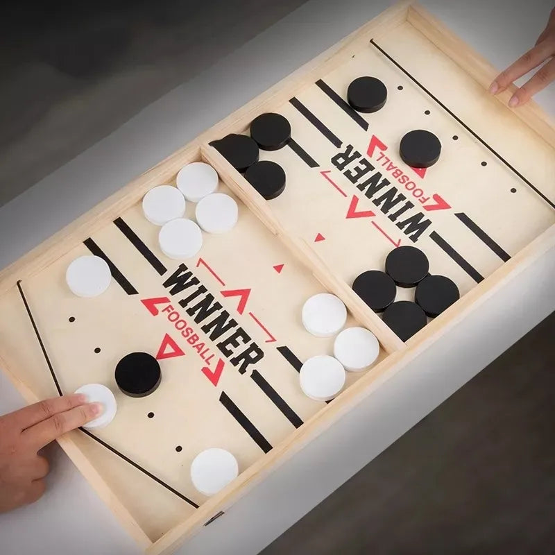 Juego De Mesa Catapulta Mete Gol Con Dedos Fichas