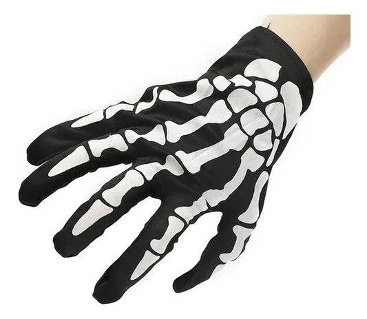 Guantes De Esqueleto Para Adultos de Tela